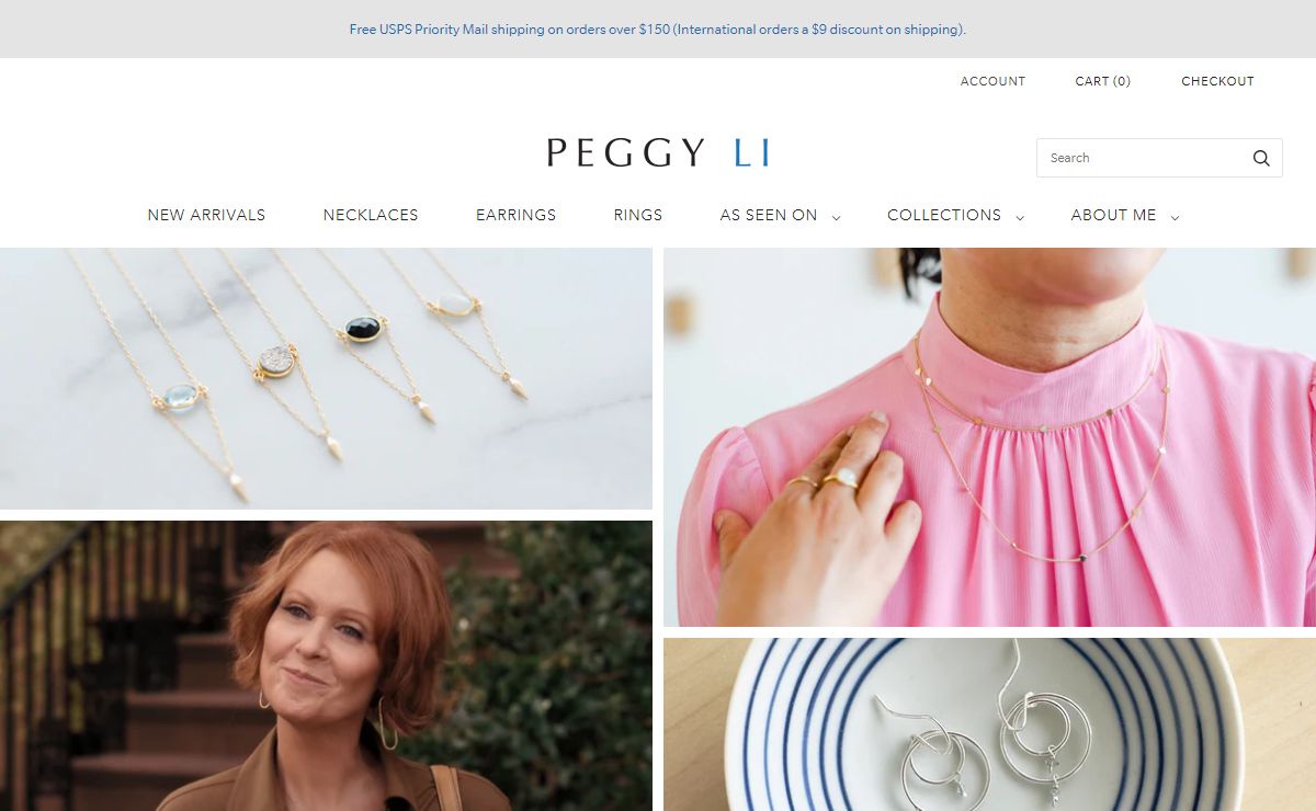 Handmade jewelry by Peggy Li Creations