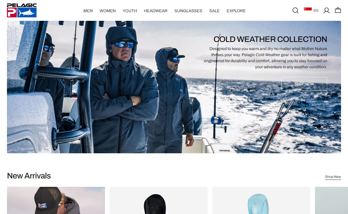 Performance Fishing Clothing | Pelagic Official Site | PELAGIC Fishing Gear