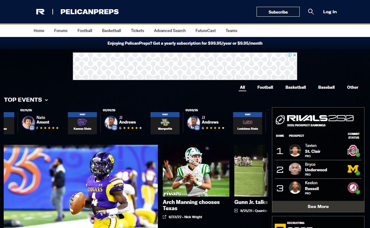 PelicanPreps: Louisiana HS Sports Football & Basketball Recruiting