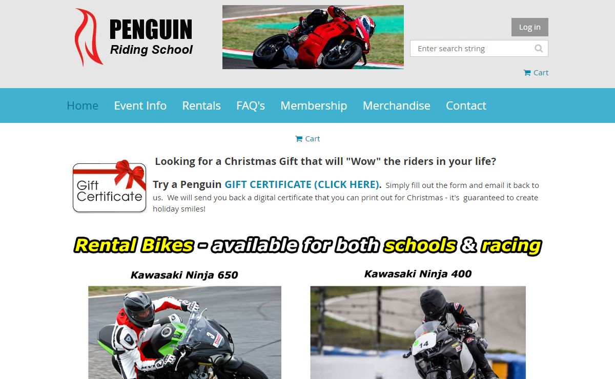 Penguin Road Racing School - Home