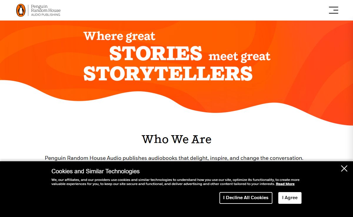 Home - Penguin Random House Audio