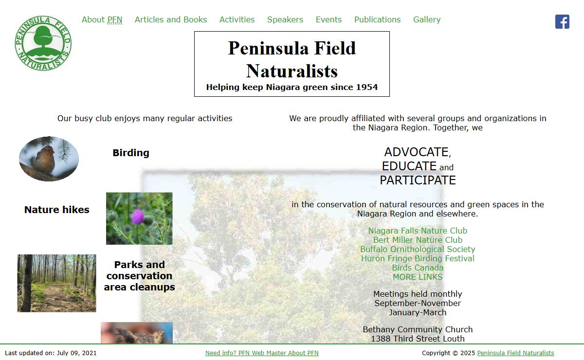 Peninsula Field Naturalists - Peninsula Field Naturalists