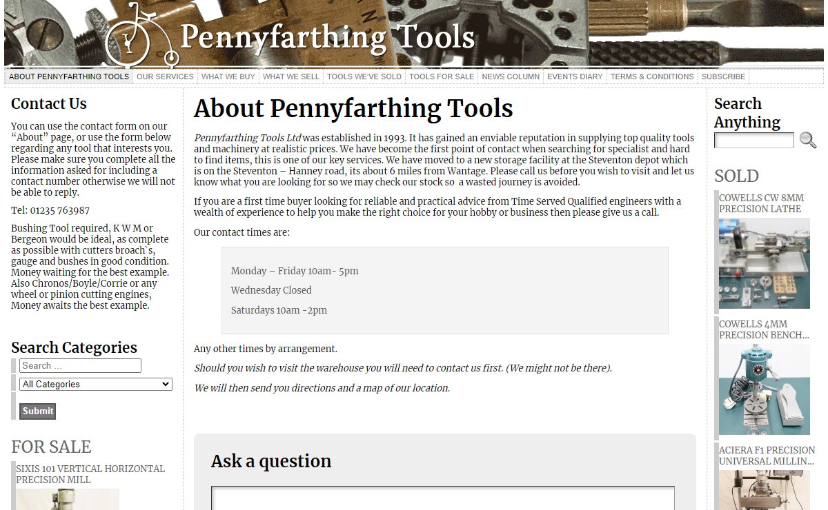 Pennyfarthing Tools Ltd
