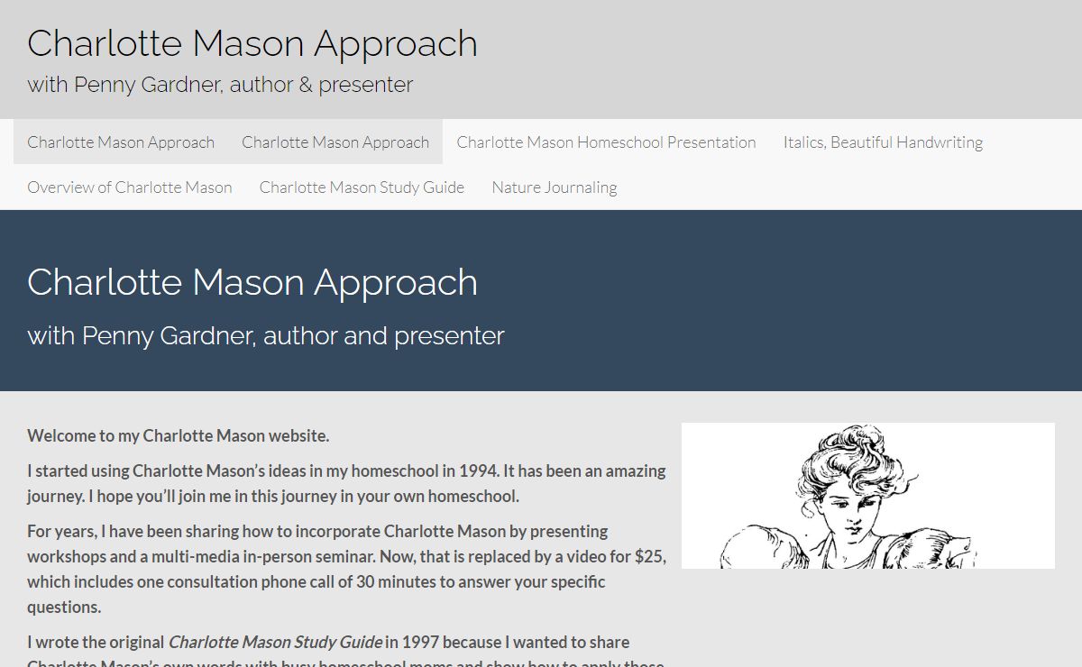 Charlotte Mason Approach | with Penny Gardner, author & presenter
