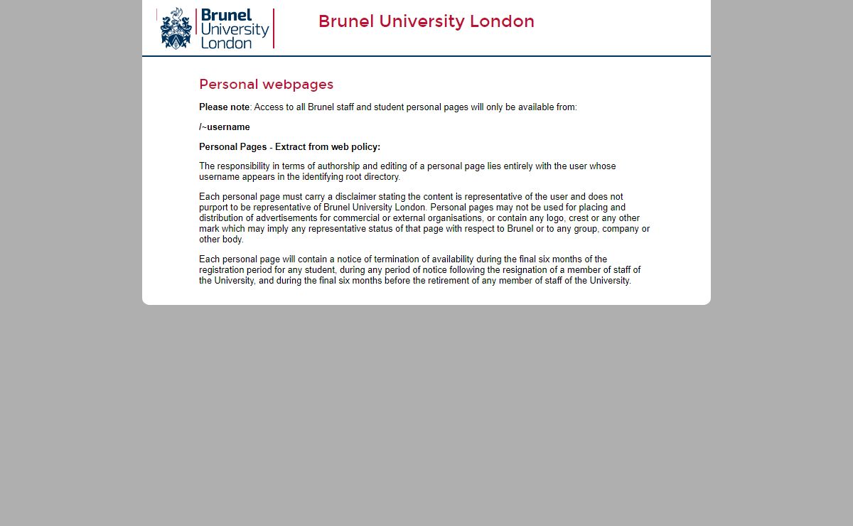 Brunel University London