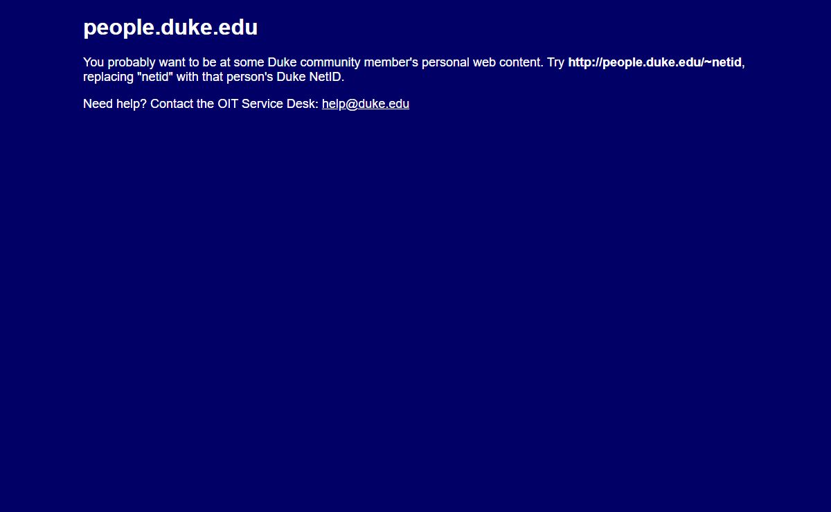 people.duke.edu