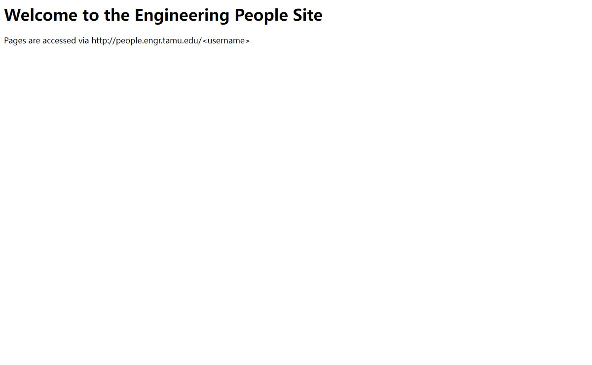 Engineering People Site