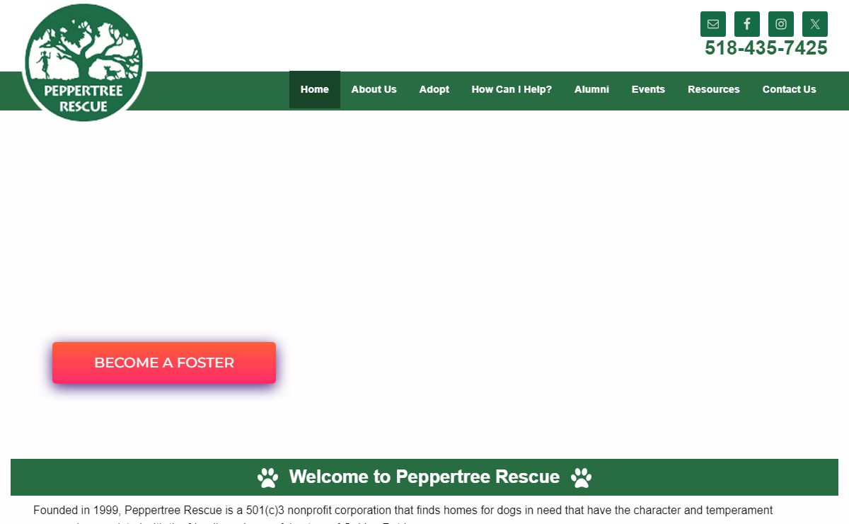 Peppertree Rescue – A Rescue For Dogs of Good Temperament