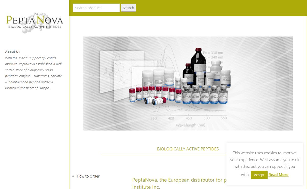 Biologically Active Peptides › PeptaNova