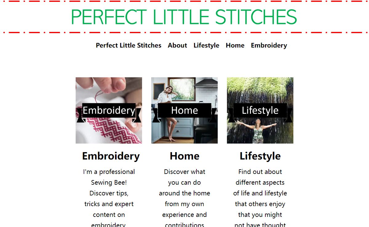 Home - Perfect Little Stitches