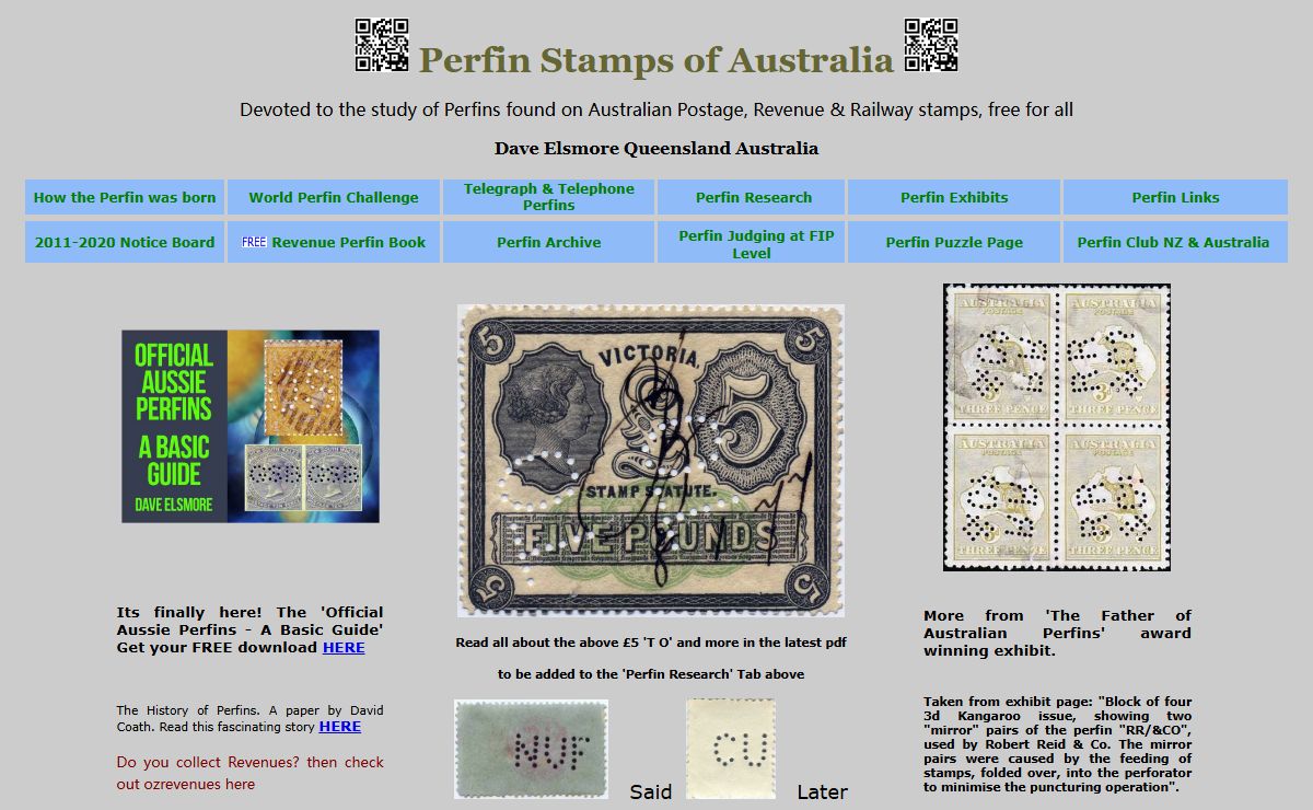 Perfin Stamps of Australia