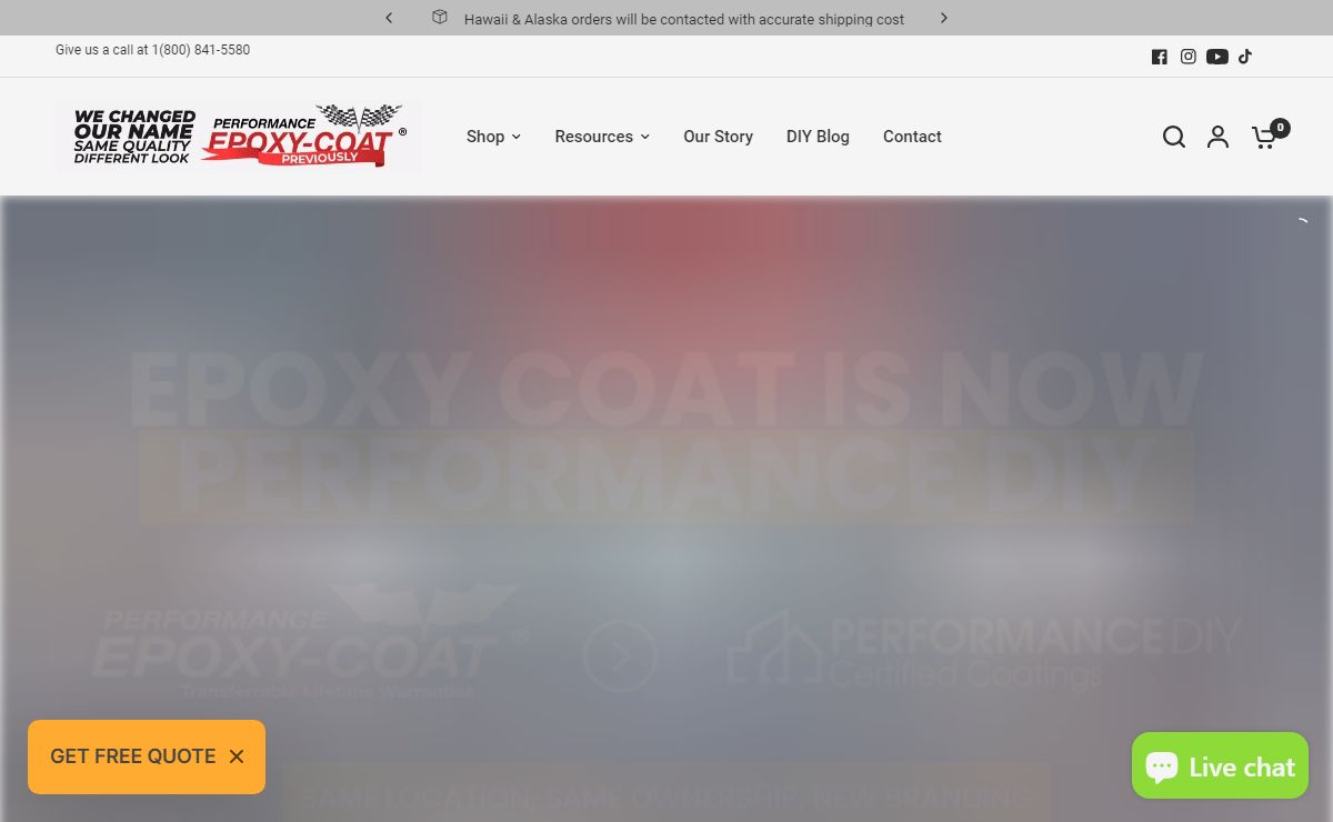 PerformanceDIY - DIY Certified Epoxy & Polyaspartic Coating kits