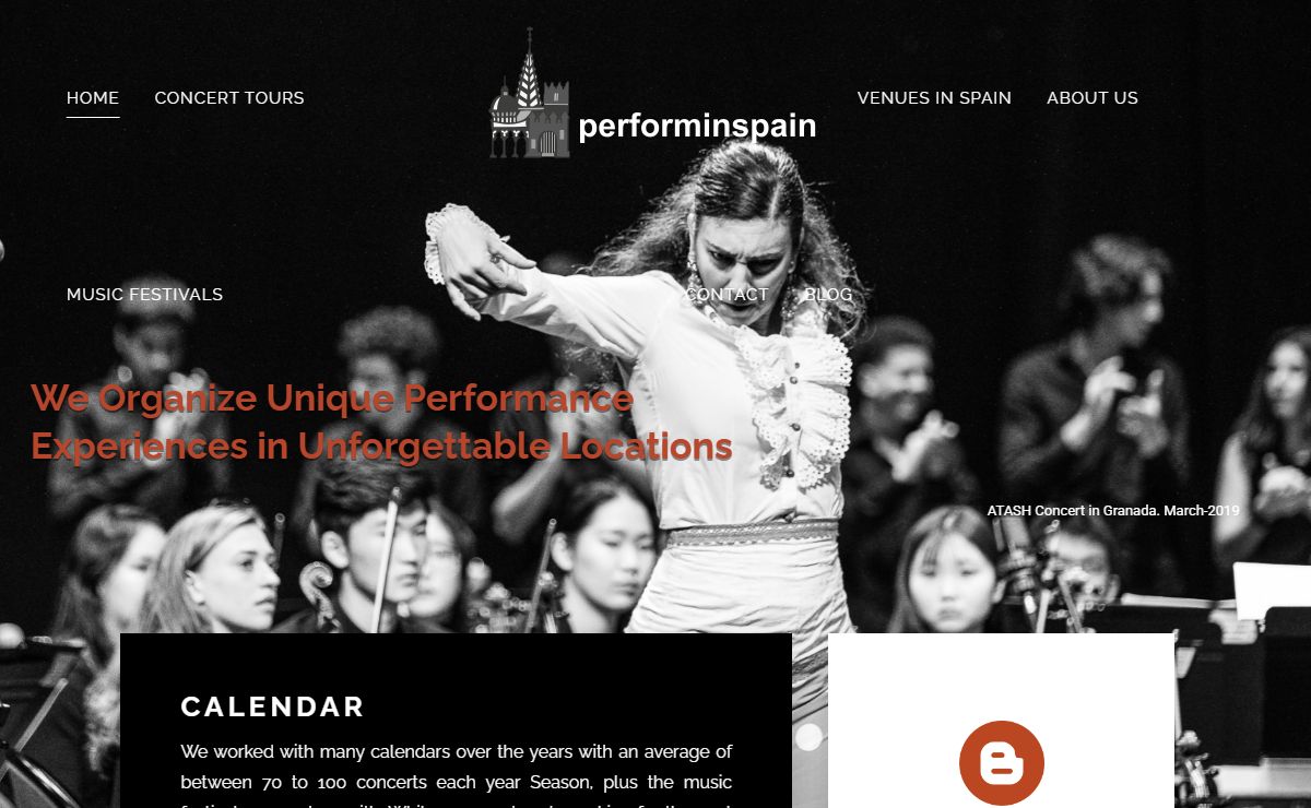 Perform In Spain | Amazing Performances in Unforgettable Locations