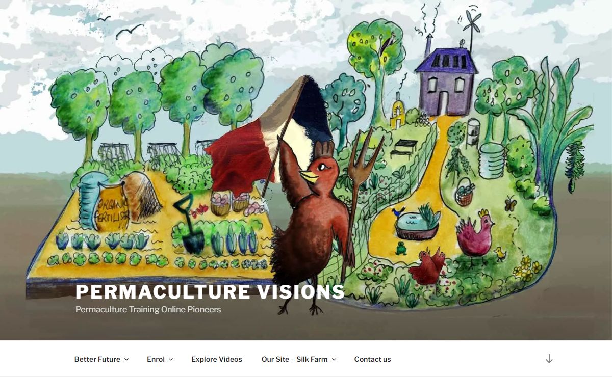 Permaculture Visions - Permaculture Training Online Pioneers