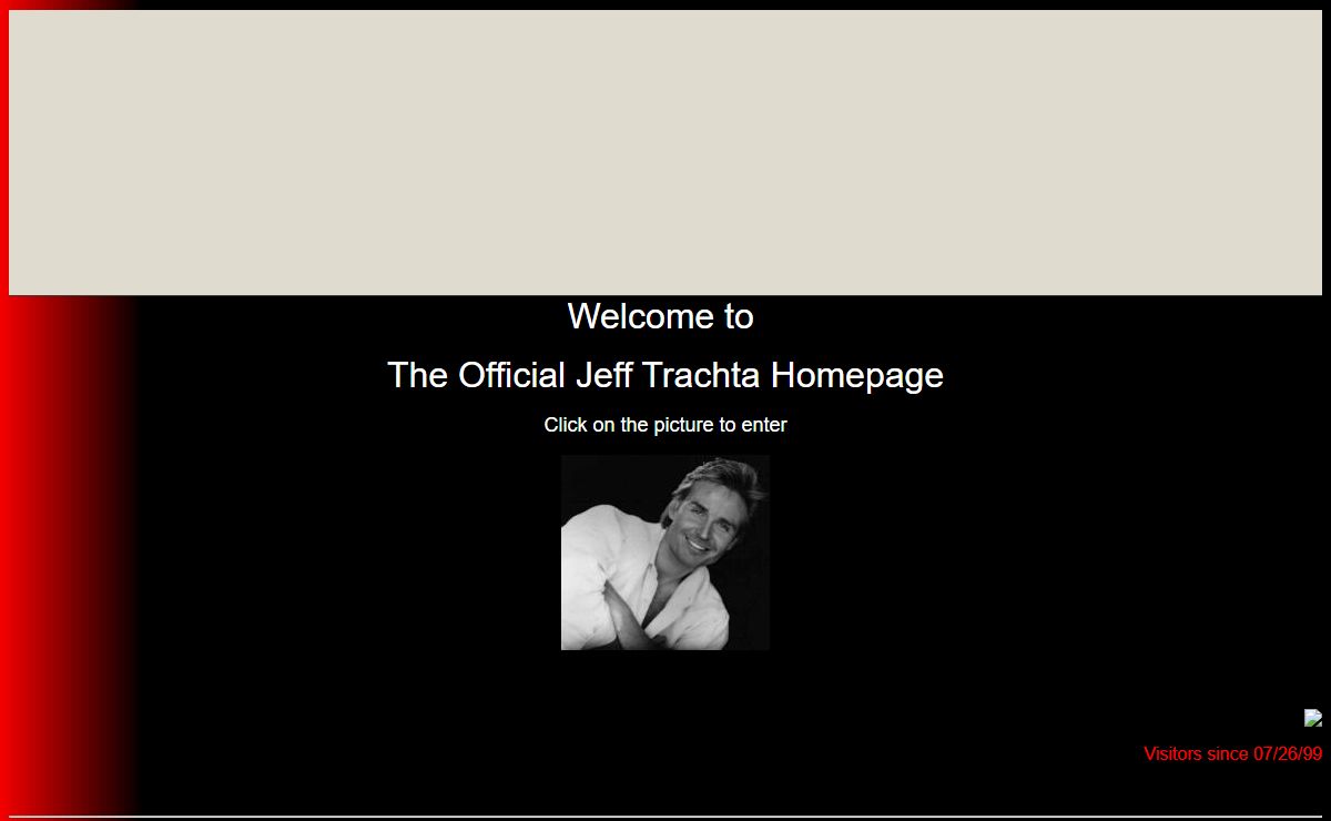 Welcome to The Official Jeff Trachta Homepage