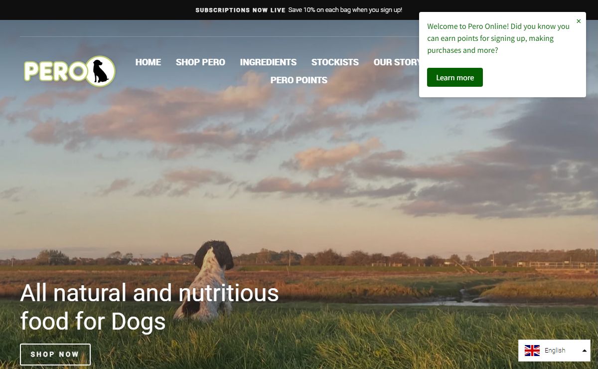 Pero Pet Foods – Pero (Foods) Ltd