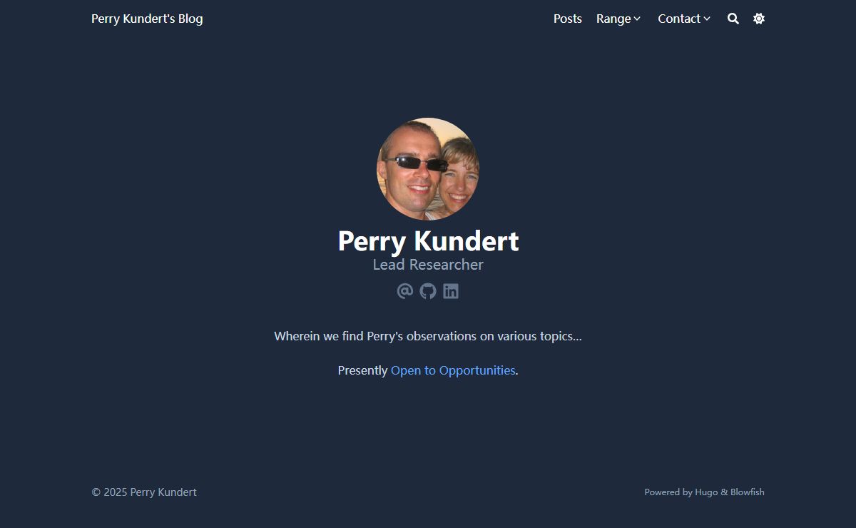 Perry Kundert's Blog