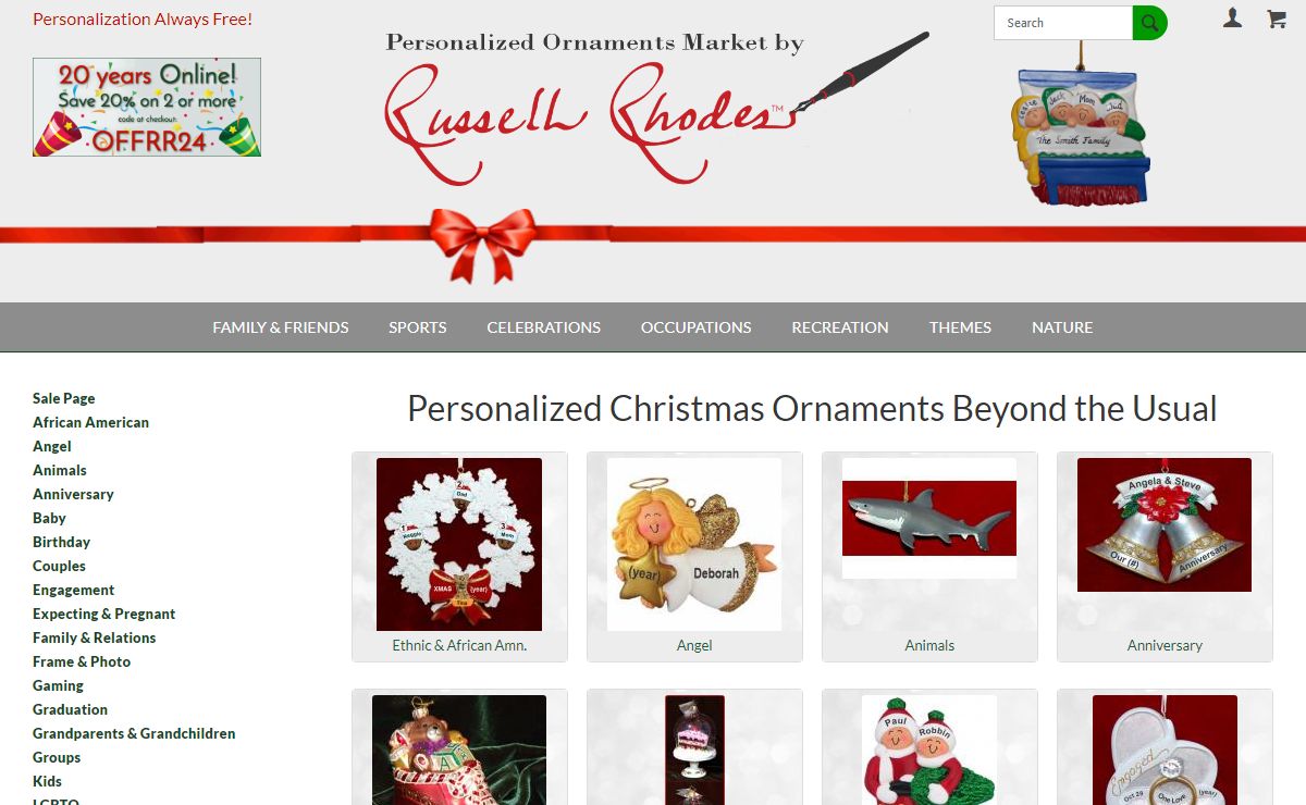 Personalized Ornaments Market by Russell Rhodes