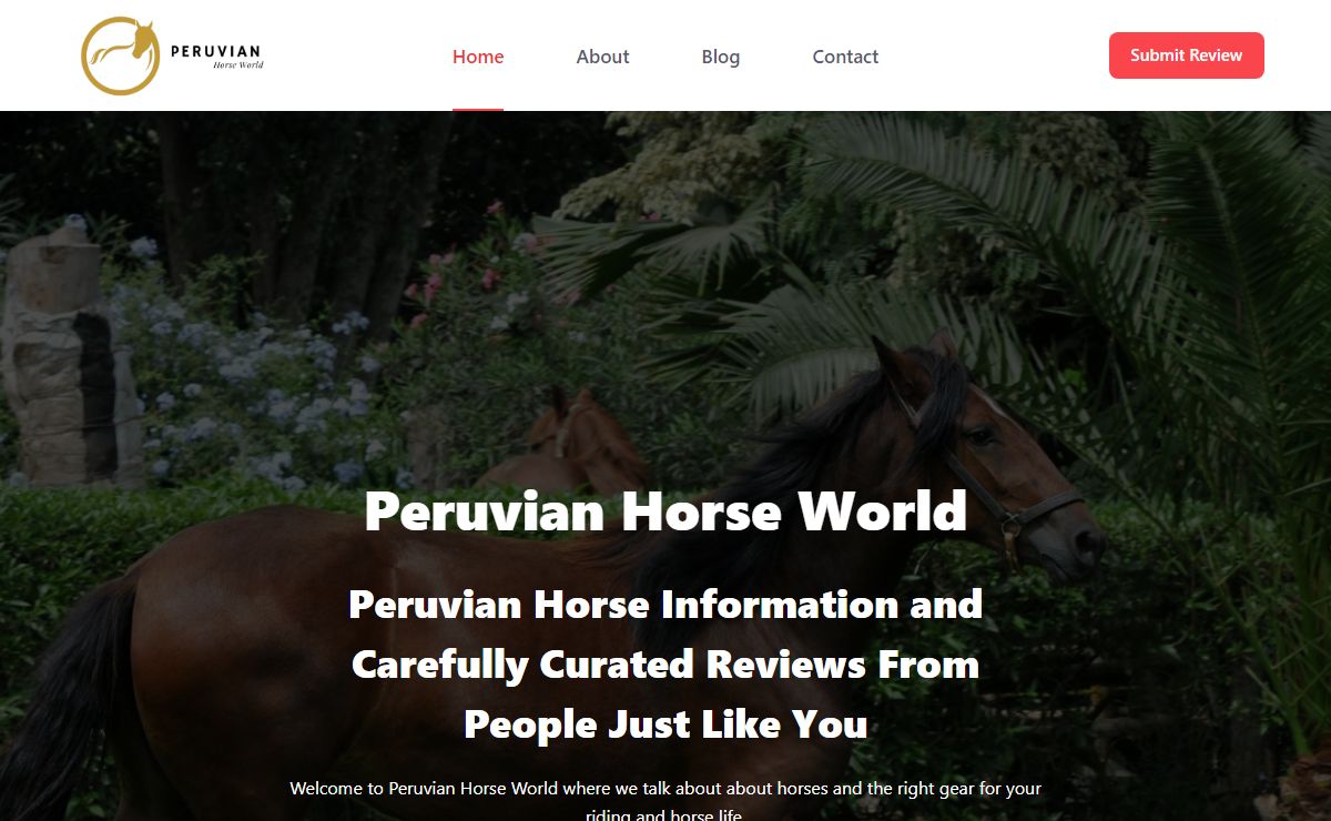 peruvianhorseworld.com – Peruvian Horse Site