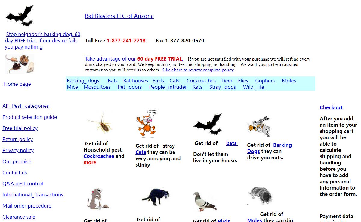 electronic pest control and barking dog devices
