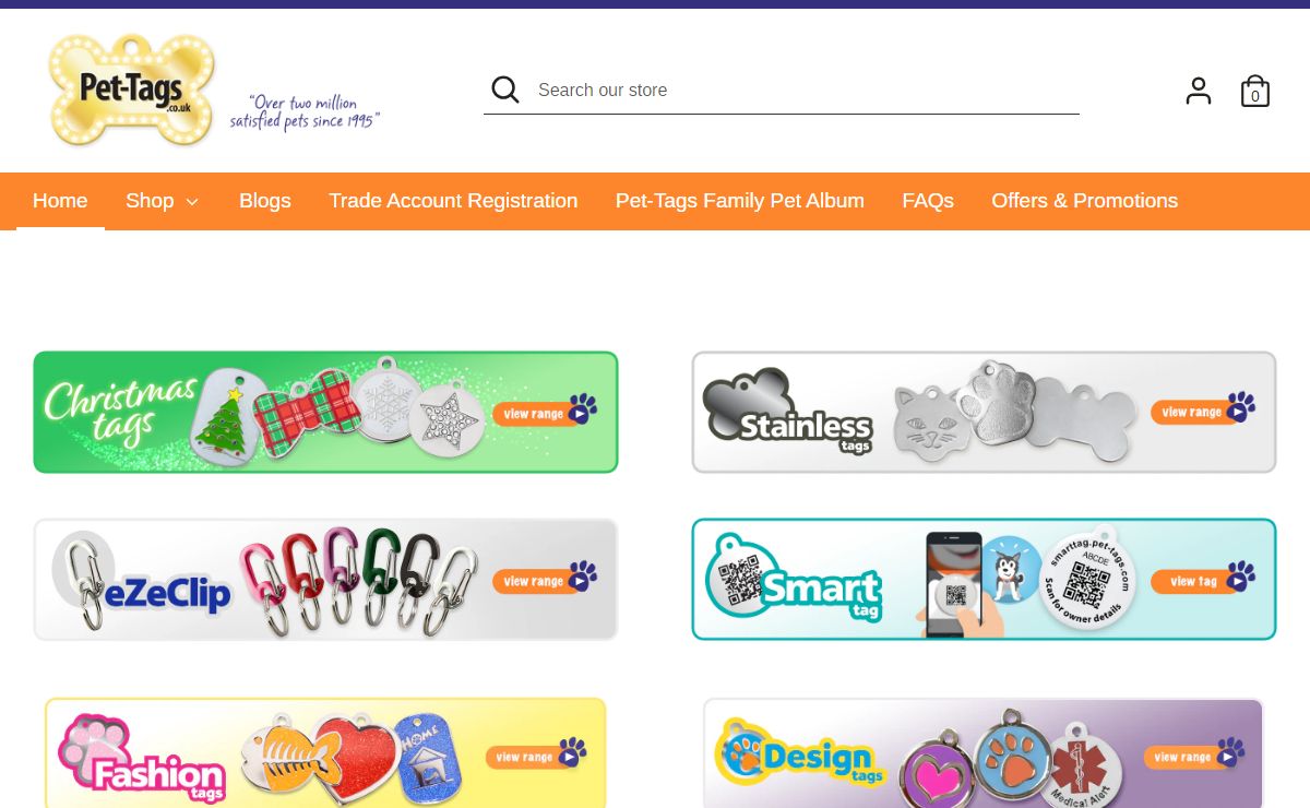 Pet-Tags UK | Engraved Pet ID Tags for Cats & Dogs