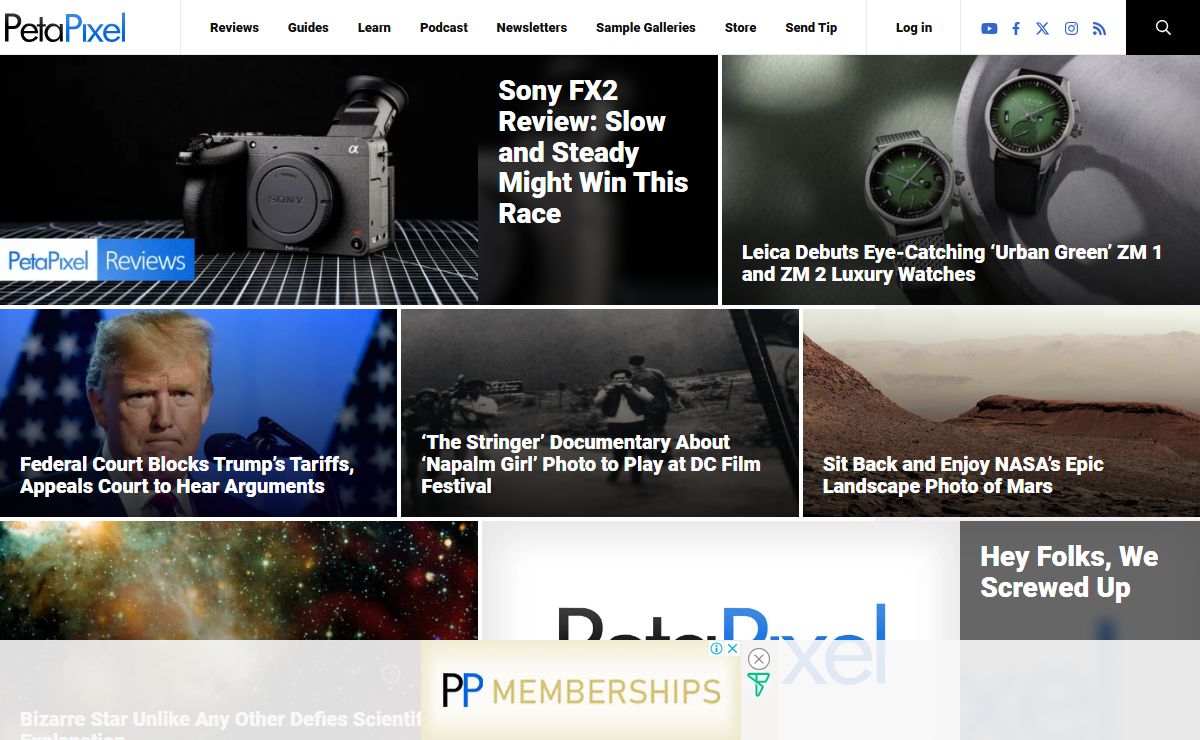 PetaPixel | Photography and Camera News, Reviews, and Inspiration