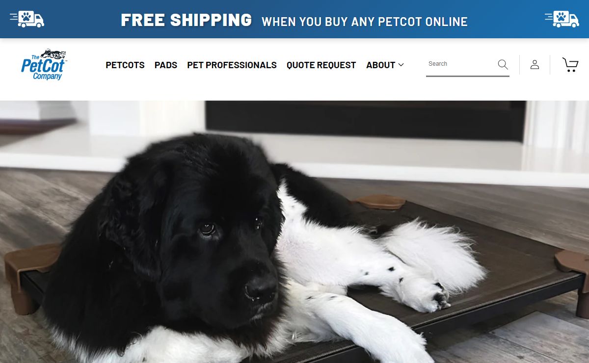 Durable Elevated Dog Beds - The PetCot Company