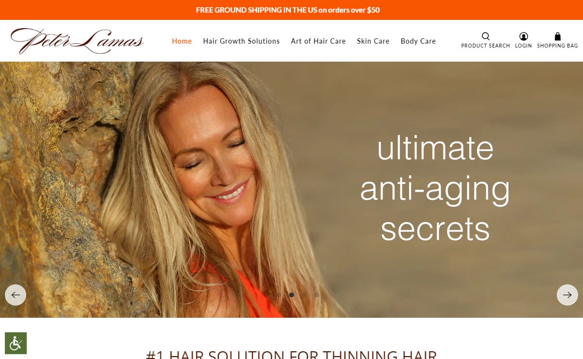 Peter Lamas - Natural Hair Solutions For Thicker Fuller Hair Regrowth