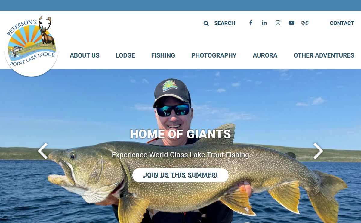 Lake Trout Fishing | Photography | Peterson’s Point Lake Lodge