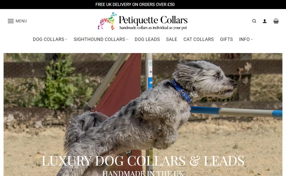 Petiquette Collars - Luxury Dog Collars & Leads
