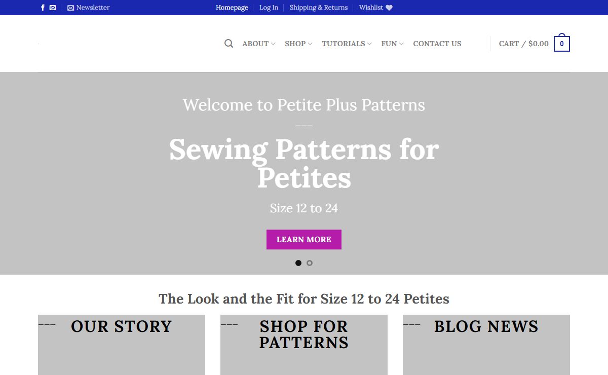 Petite Plus Patterns – Sewing Patterns for Petite Sizes 12-24