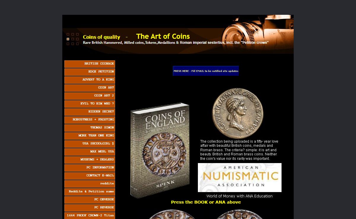 BRITISH PETITION CROWN - THE ART OF COINS