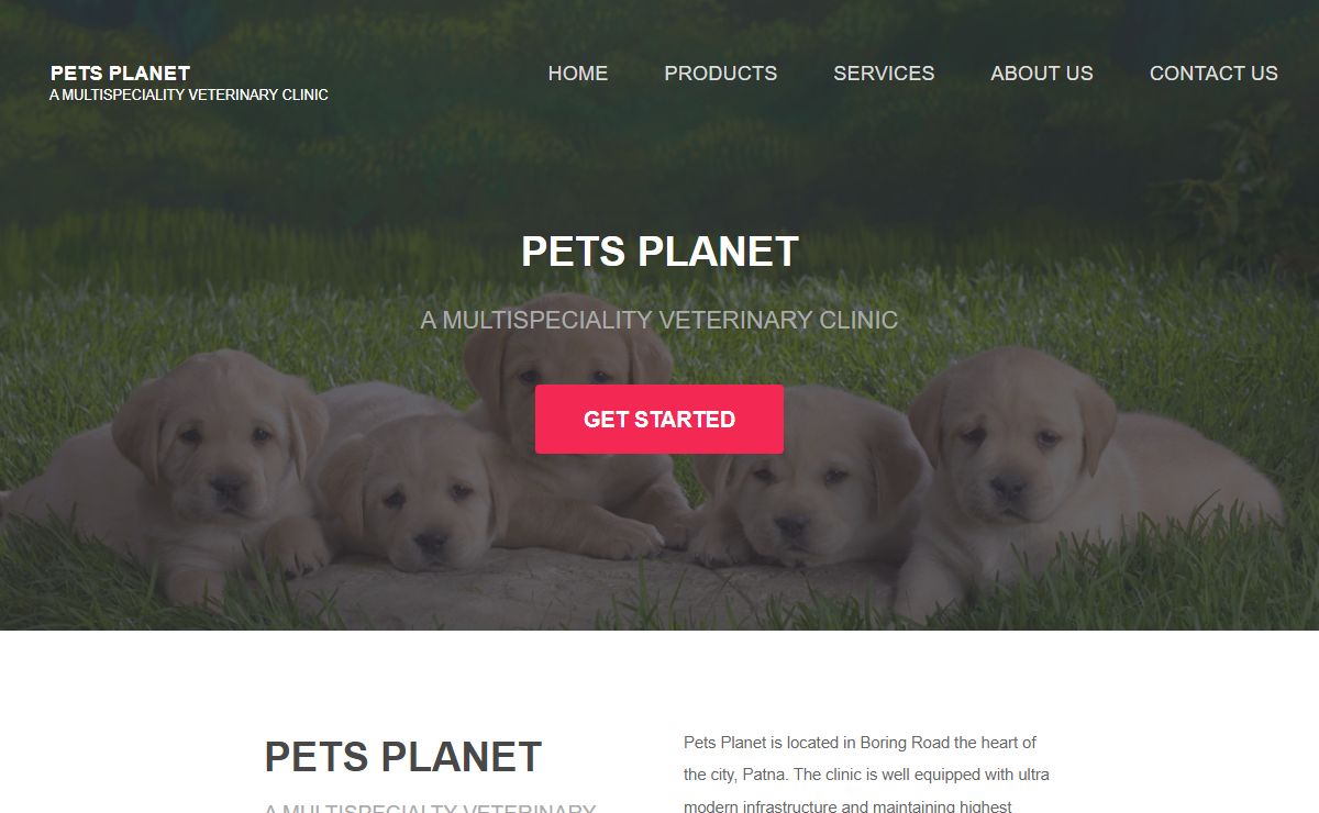 .::Pets Planet::. | Multispeciality Veterinary Clinic
