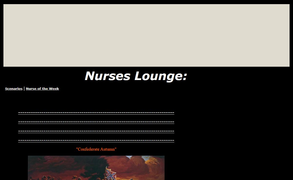 Nurses Lounge: