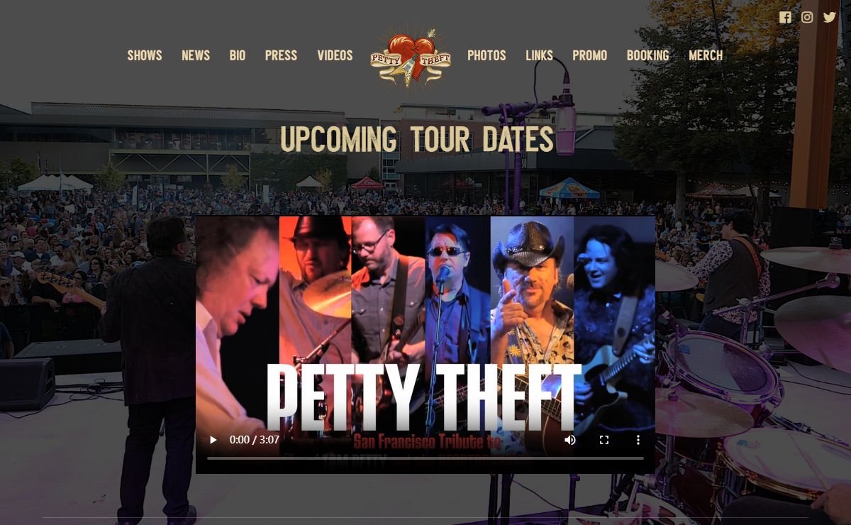 Petty Theft - San Francisco Tribute to Tom Petty and The Heartbreakers | Petty Theft | Home