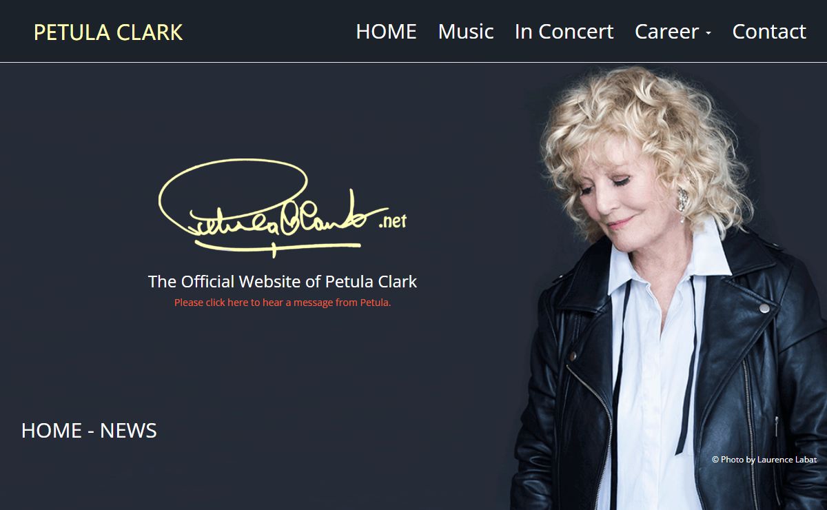 Petula Clark - Official Site