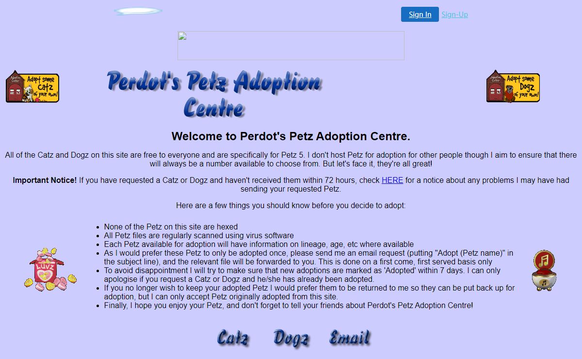 Perdot's Petz Adoption Centre - Catz & Dogz