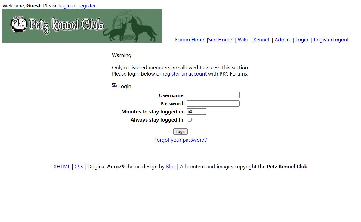 Login