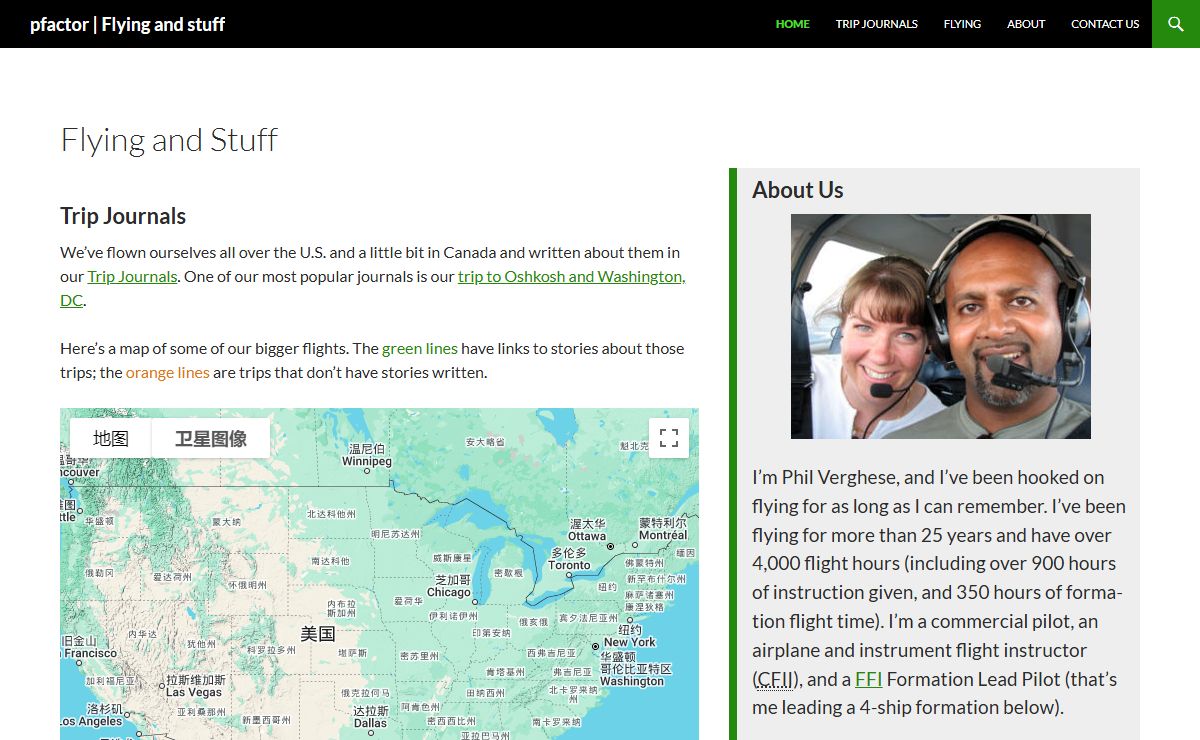 pfactor | Flying and stuff | Trip journals, aviation tidbits, and more