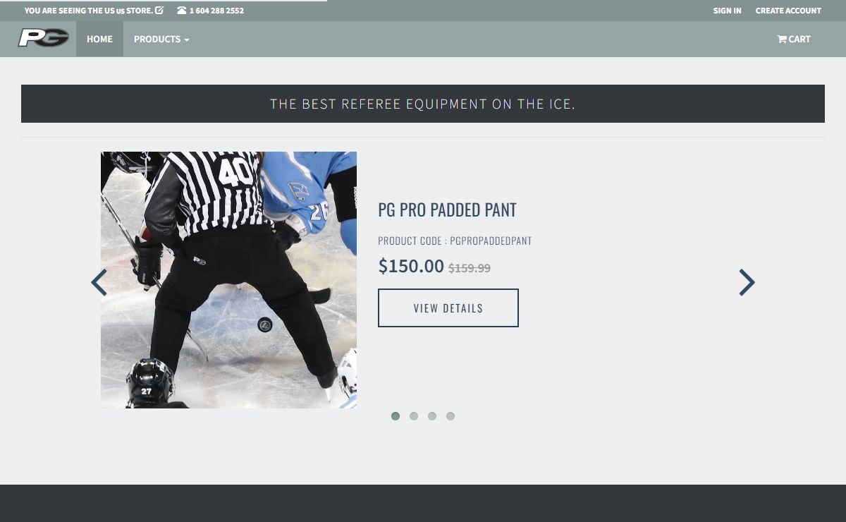 Referee Equipment that protects while looking good. | PG Hockey