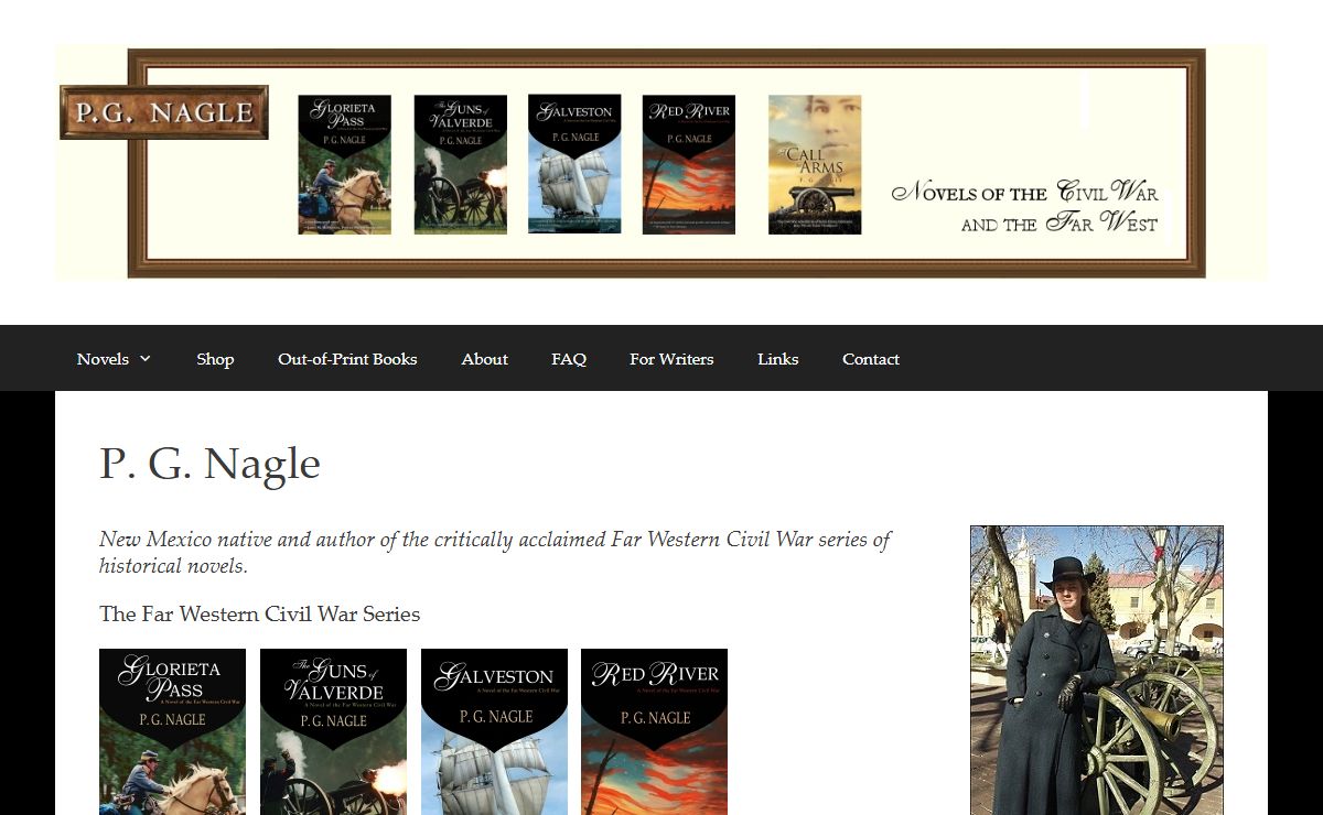 P. G. Nagle – Historical Fiction – The Official Website