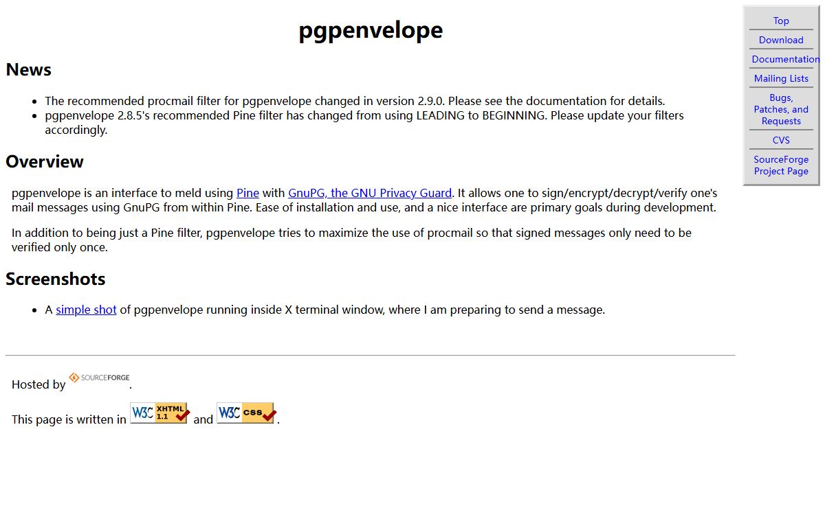 pgpenvelope
