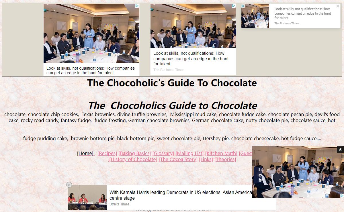 The Chocoholics Guide To Chocolate