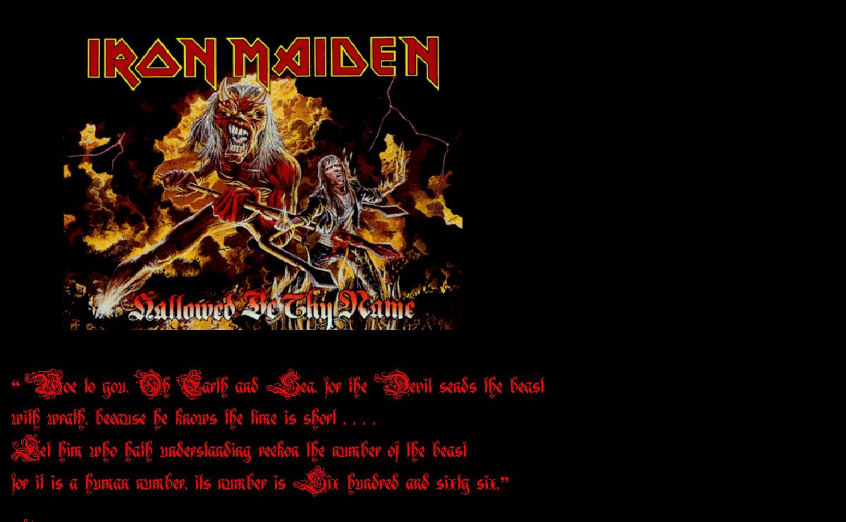 Phantom Of The Opera - The Iron Maiden's Website