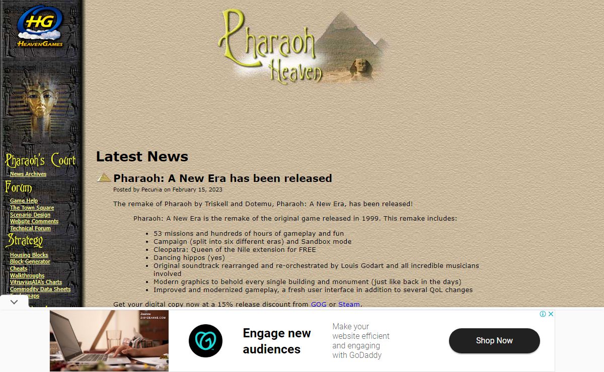 Pharaoh Heaven