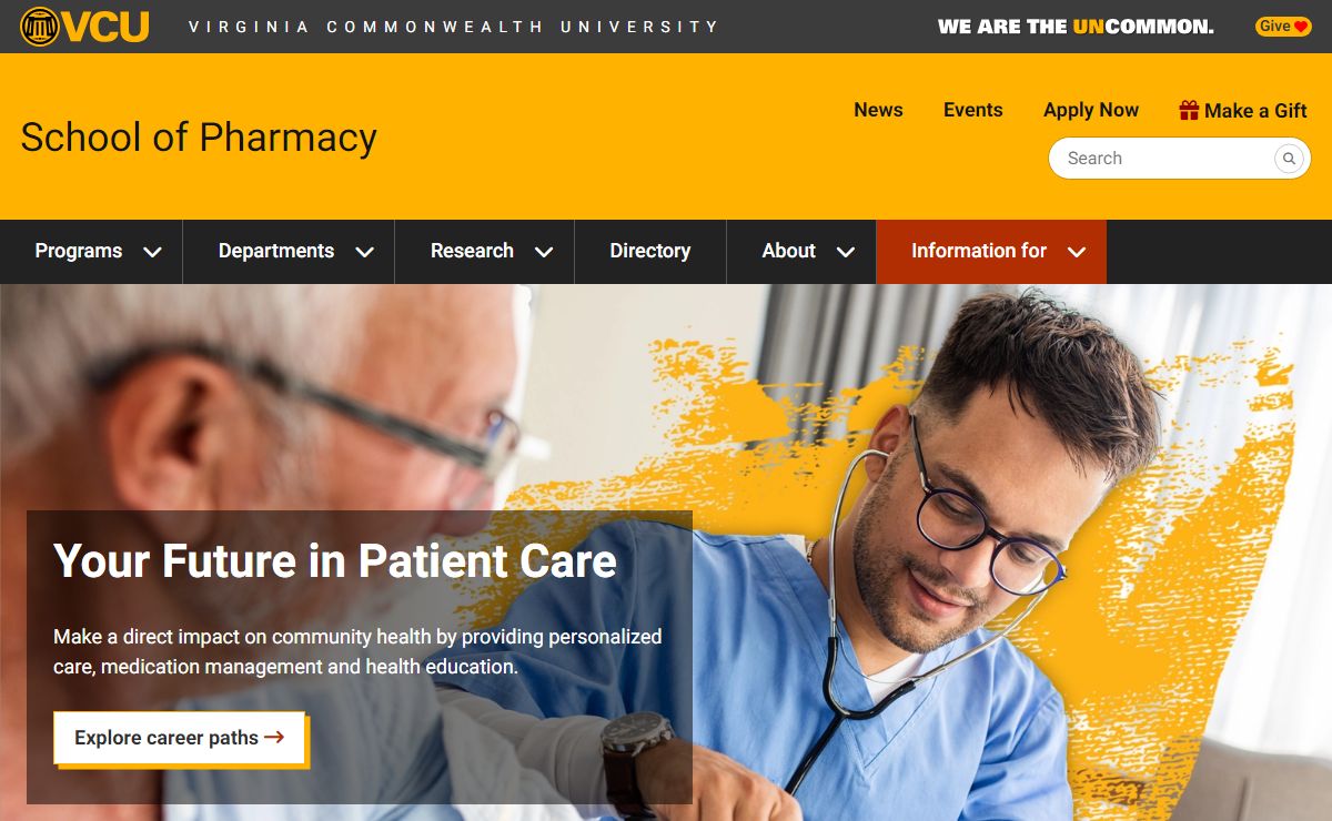 School Of Pharmacy - Virginia Commonwealth University