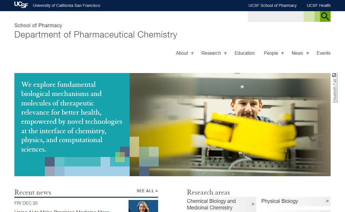 Department of Pharmaceutical Chemistry · UCSF
