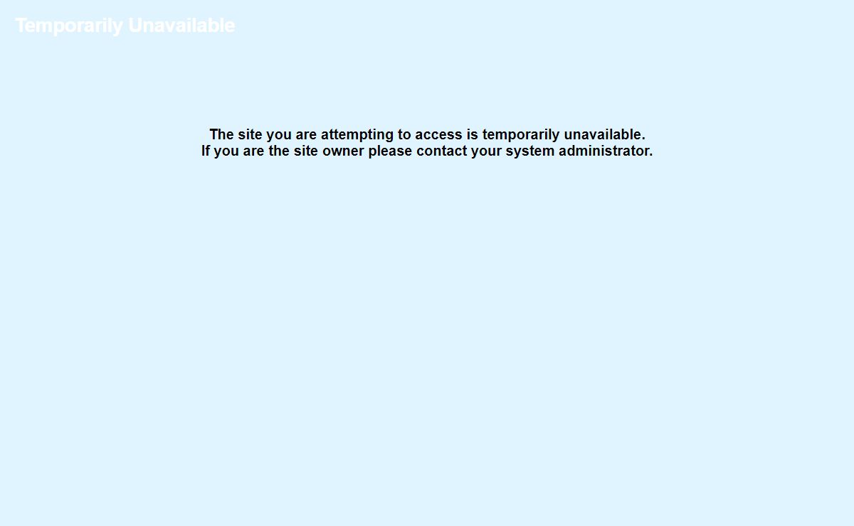 Account Suspended
