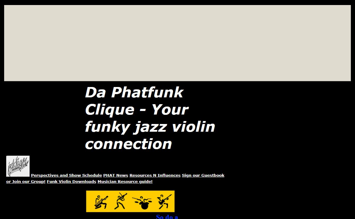 Da Phatfunk Clique - Your funky jazz violin connection