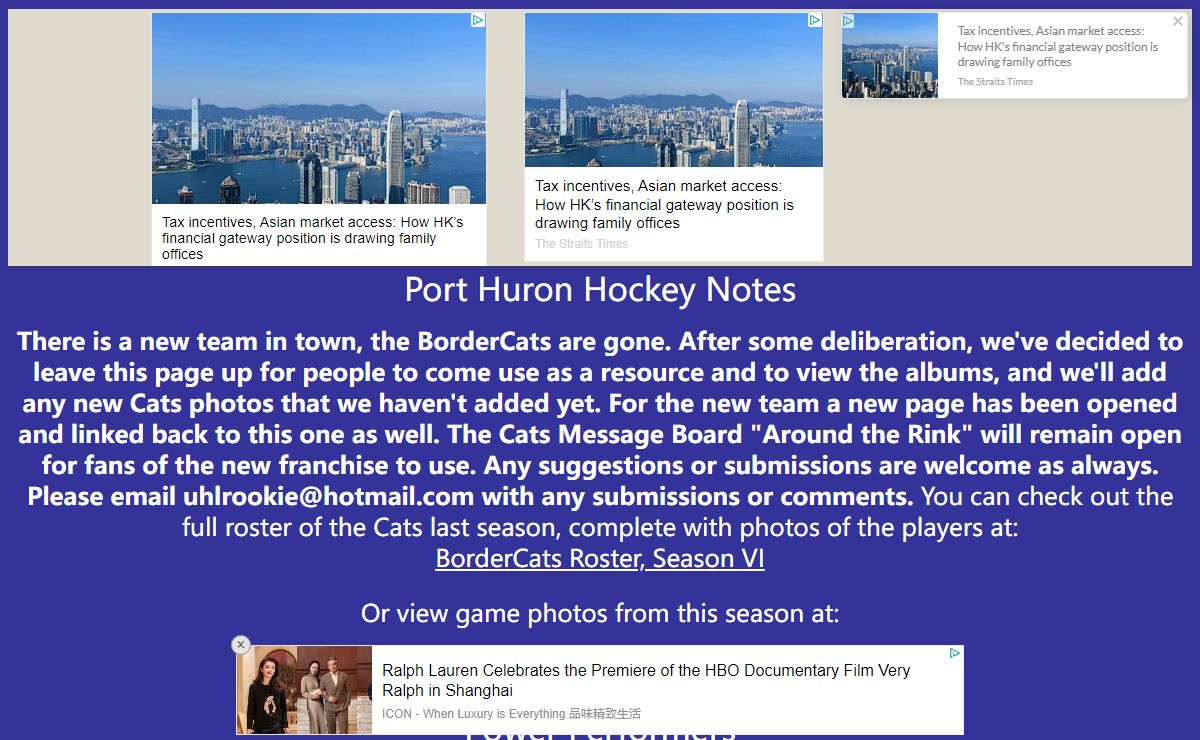 BORDERCATS OFF-ICE